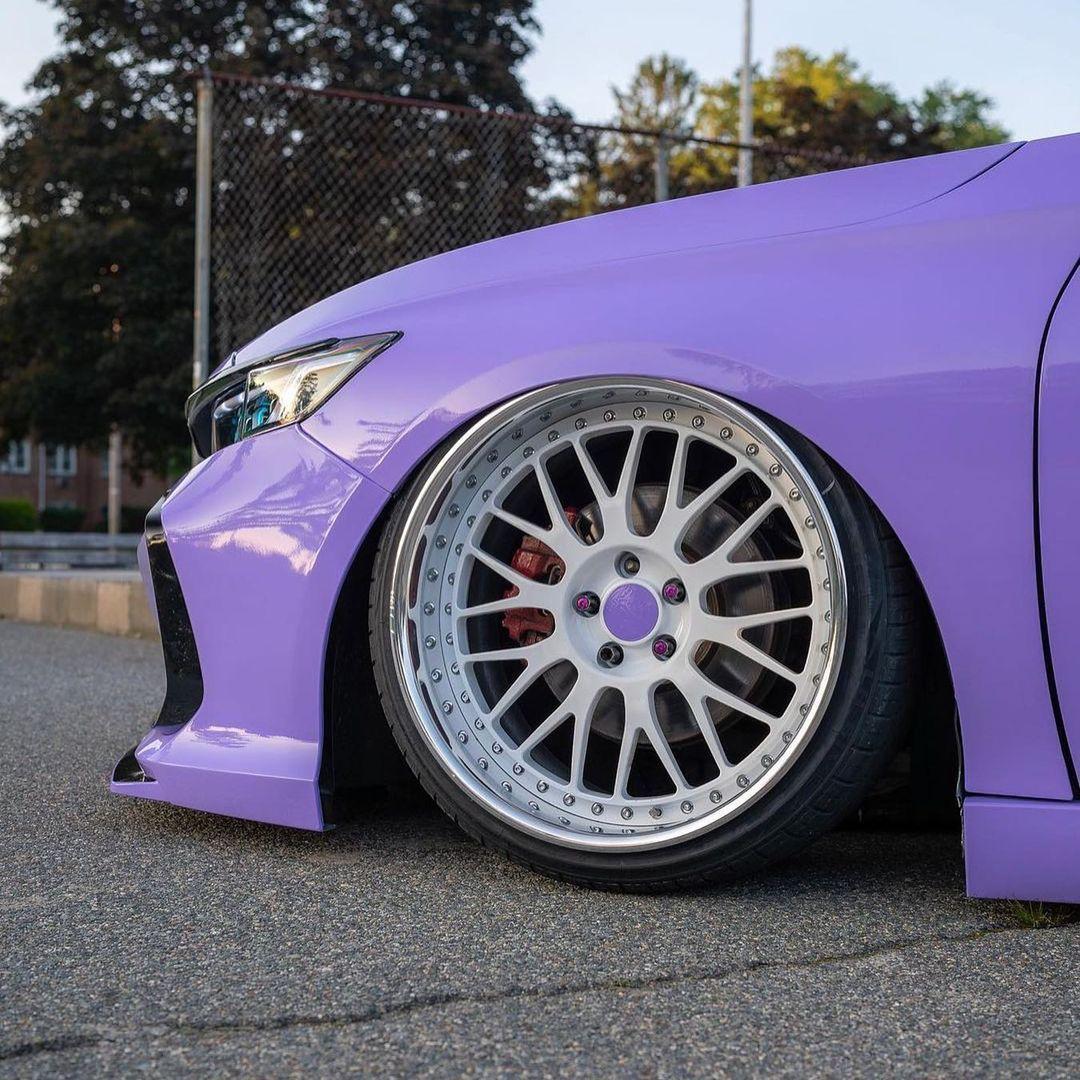 Super Gloss Lavender Purple Car Vinyl Wrap review Phdwey 02