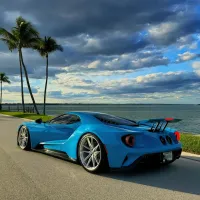 Super Gloss Miami Blue Car Vinyl Wrap review 0