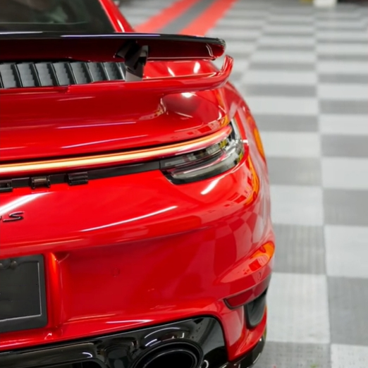  Super Gloss Candy Red Car Vinyl Wrap review 1