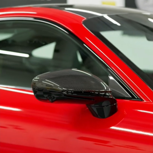  Super Gloss Candy Red Car Vinyl Wrap review 2