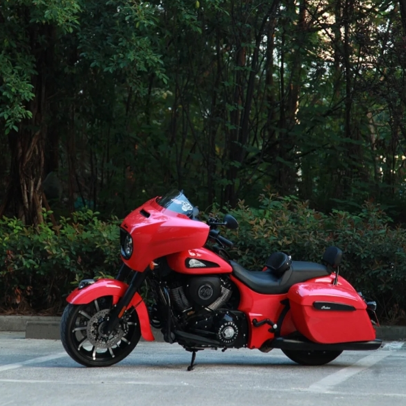 Tesla Glossy Strawberry Red Car Vinyl Wrap review Rudy 01