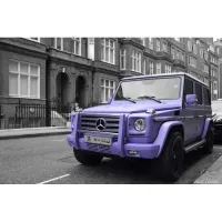BMW MINI Ultimate Flat Lavender Purple Car Vinyl Wrap review 0