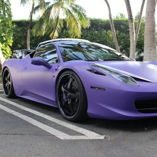 BMW MINI Ultimate Flat Lavender Purple Car Vinyl Wrap review 