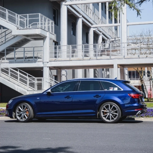 Tesla Gloss PET Audi Navarre Blue Car Vinyl Wrap review 