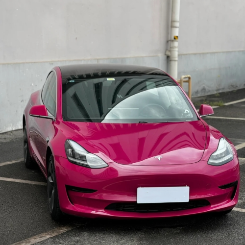  Super Gloss Ruby Star Car Vinyl Wrap review 