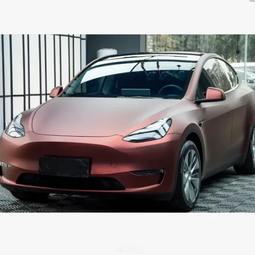 Ultra-Matte Wine Red Car Vinyl Wrap review 