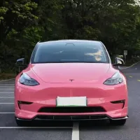Glossy Morganite Red Car Vinyl Wrap review 0