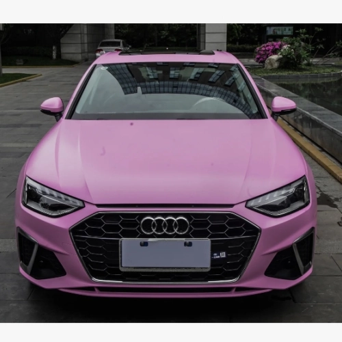 Matte Ceramic Barbie Pink Car Vinyl Wrap review 