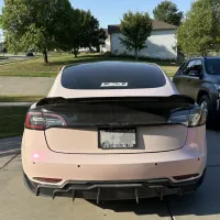 Benz Gloss Flower Yue Fen Diamond Pollen Pink Car Vinyl Wrap review 2
