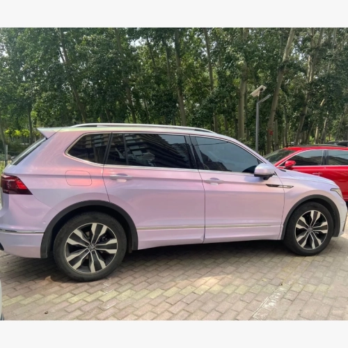 PET Zhongjin Starry Sky Powder Car Vinyl Wrap review 