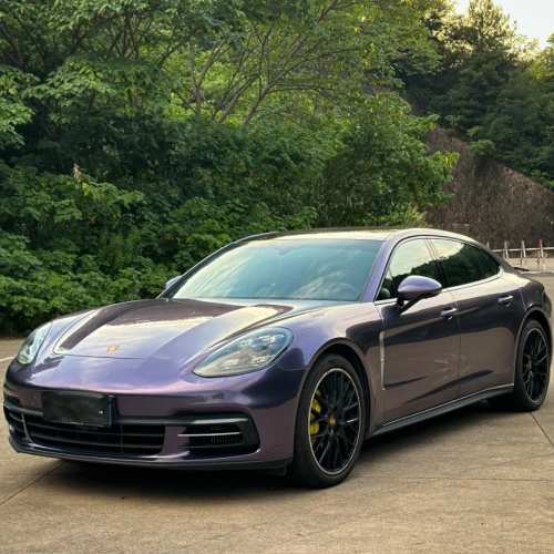 Gloss Grey Violet Car Vinyl Wrap review 