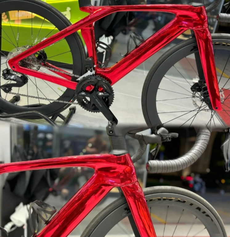 Gloss Red Mirror Chrome Car Vinyl Wrap review Ohfu 02