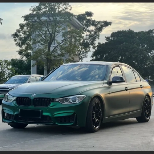 Matte Venom Green Car Vinyl Wrap review 