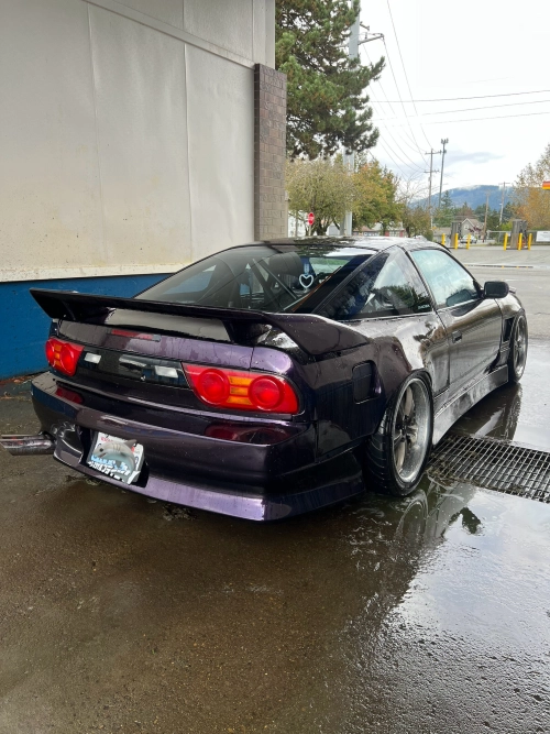 PET Gloss Metallic Midnight Purple Car Vinyl Wrap review 