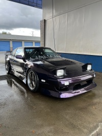 PET Gloss Metallic Midnight Purple Car Vinyl Wrap review 1