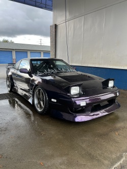 PET Gloss Metallic Midnight Purple Car Vinyl Wrap review T 02