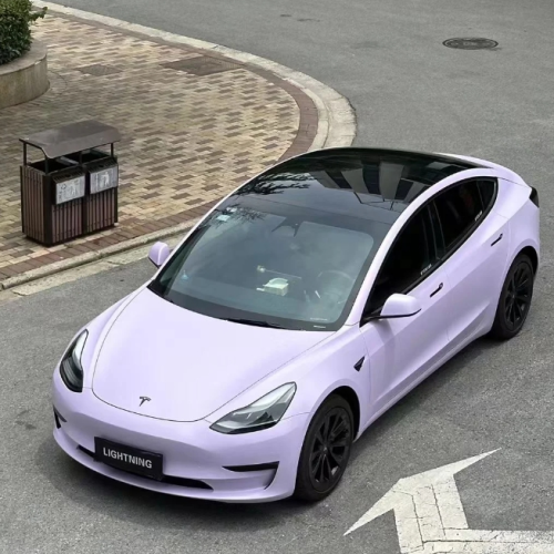 Ultra-Matte Liquid Violet Car Vinyl Wrap review 