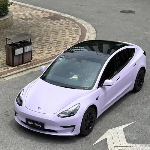 Ultra-Matte Liquid Violet Car Vinyl Wrap review 