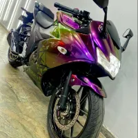 Chameleon Flowing Phantom Purple Car Vinyl Wrap review 1