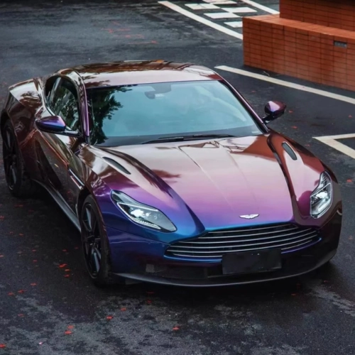 PET Magic Spectral Blue Car Vinyl Wrap review 