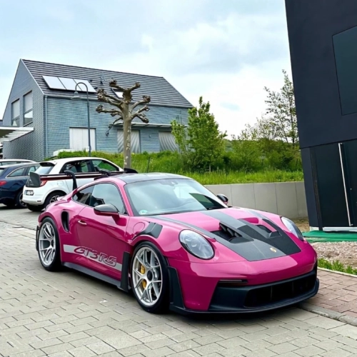 PET BMW Gloss Pearl Purple Car Vinyl Wrap review 