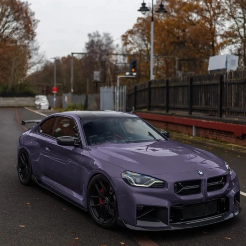 PET Negroni Purple Car Vinyl Wrap review 