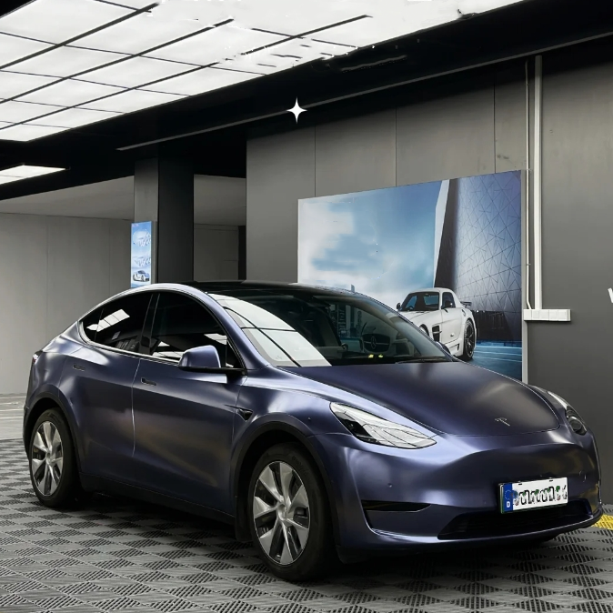 Matte Metallic Oxford Blue Car Vinyl Wrap review Lhue