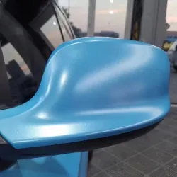 Matte Metallic Sky Blue Car Vinyl Wrap review Pjewi 02