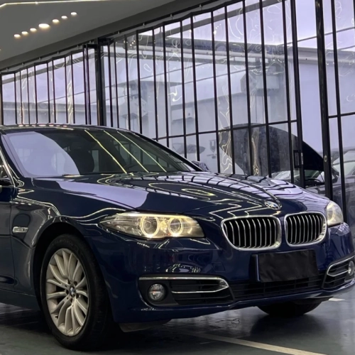 Gloss Crystal Midnight Blue Car Vinyl Wrap review 