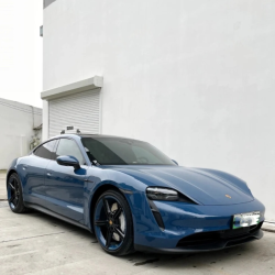 Porsche Gloss Neptune Blue Car Vinyl Wrap review Phefu