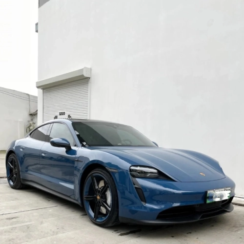 Porsche Gloss Neptune Blue Car Vinyl Wrap review 