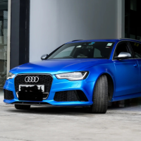 Matte Pure Metal Navy Blue Car Vinyl Wrap review 0