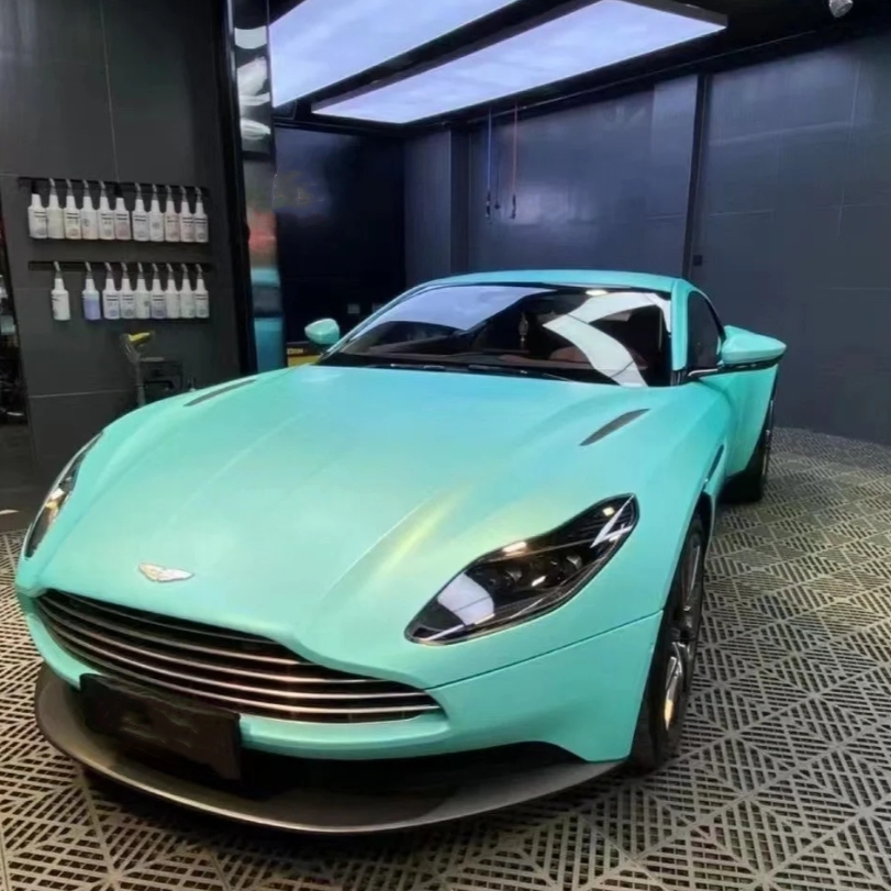 Matte Satin Chrome Tiffany Car Vinyl Wrap review Puej