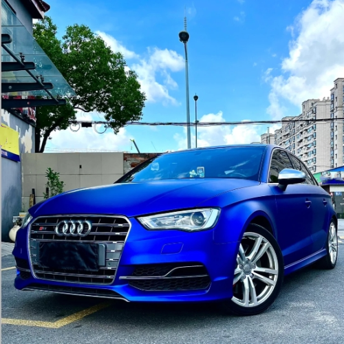 Ultra-Matte Blueberry Car Vinyl Wrap review 