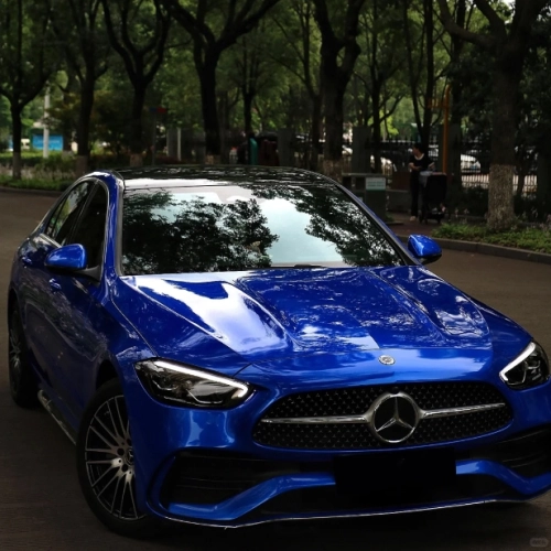 Metal Paint Deep Blue Car Vinyl Wrap review 