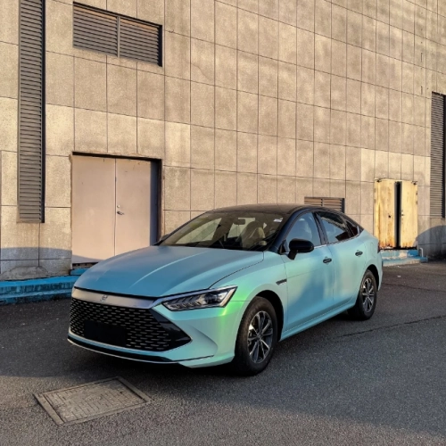 Matte Green Blue Car Vinyl Wrap review 
