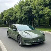 Gloss Olive Light Green Car Vinyl Wrap review 0