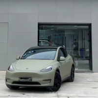 Matte Flat Khaki Green Car Wrap Car Vinyl Wrap  review 0