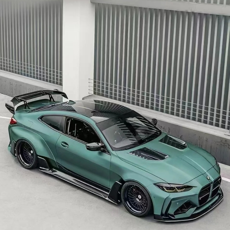 Ultra-Matte Midnight Green Car Vinyl Wrap review Rvsws