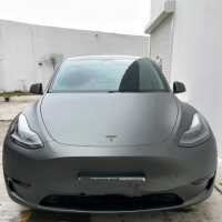 Ultra-Matte Mystical Green Car Vinyl Wrap review 0