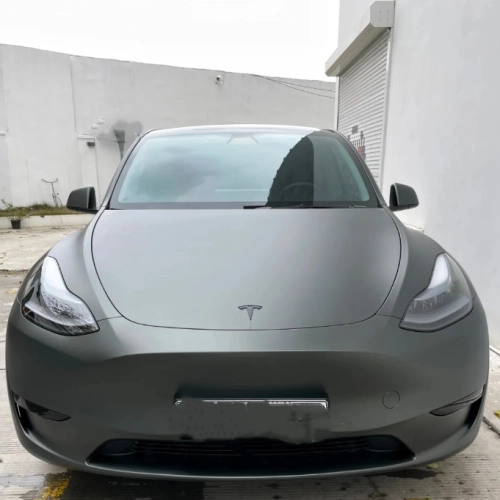 Ultra-Matte Mystical Green Car Vinyl Wrap review 