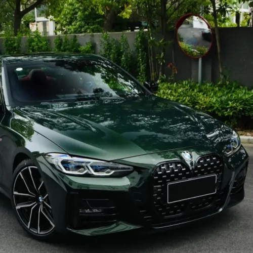 Range Rover PET Blackish Green Car Vinyl Wrap review 