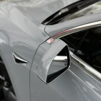 Gloss Crystal Cement Grey Car Vinyl Wrap review 1