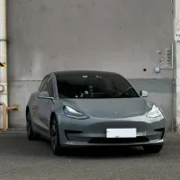 Gloss Crystal Cement Grey Car Vinyl Wrap review 0