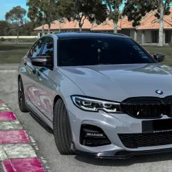 Gloss Crystal Cement Grey Car Vinyl Wrap review Qinsdf