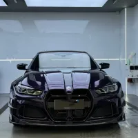 PET Gloss Metallic Midnight Purple Car Vinyl Wrap review 0