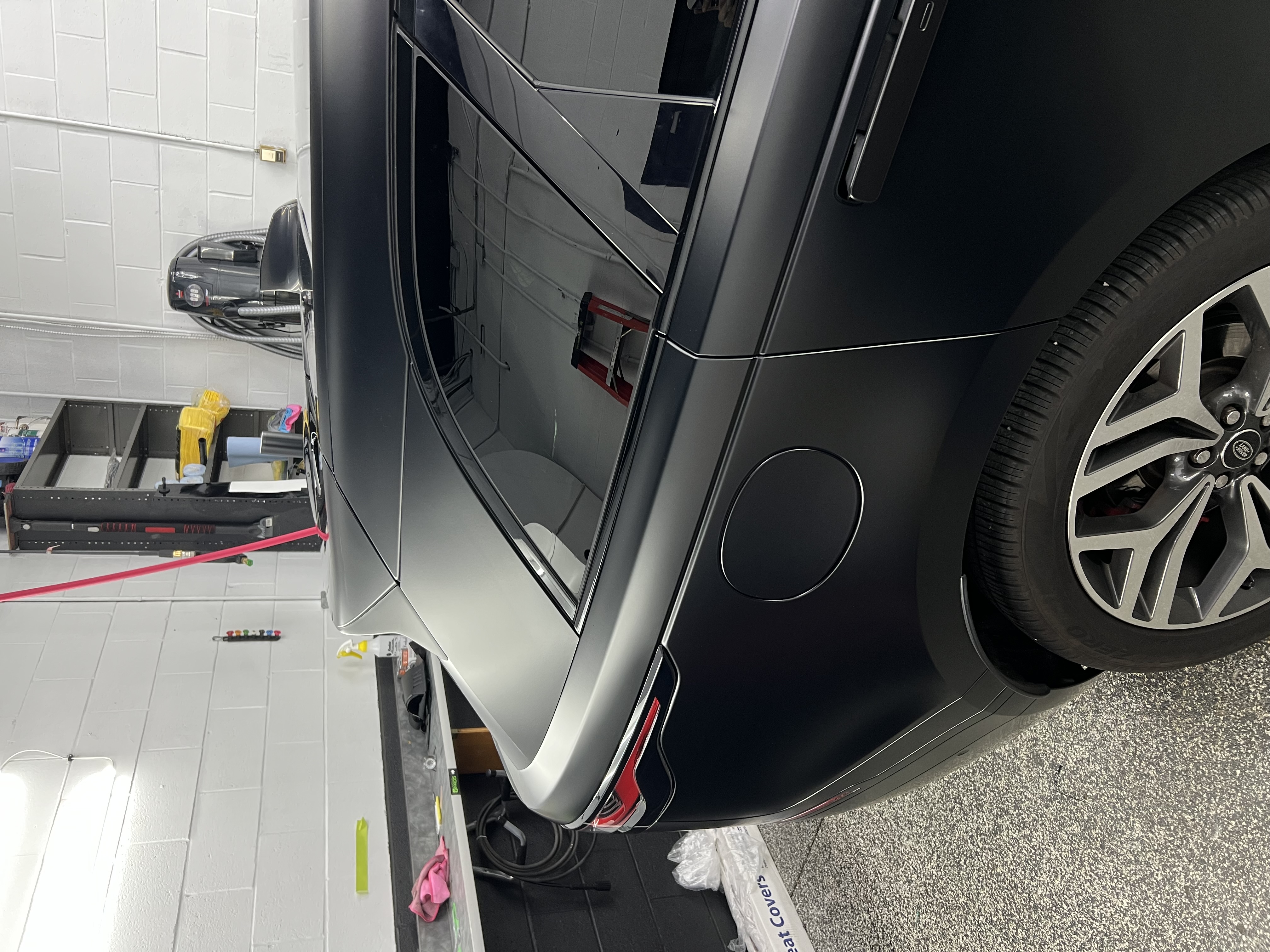 Satin Black Car Vinyl Wrap review 0