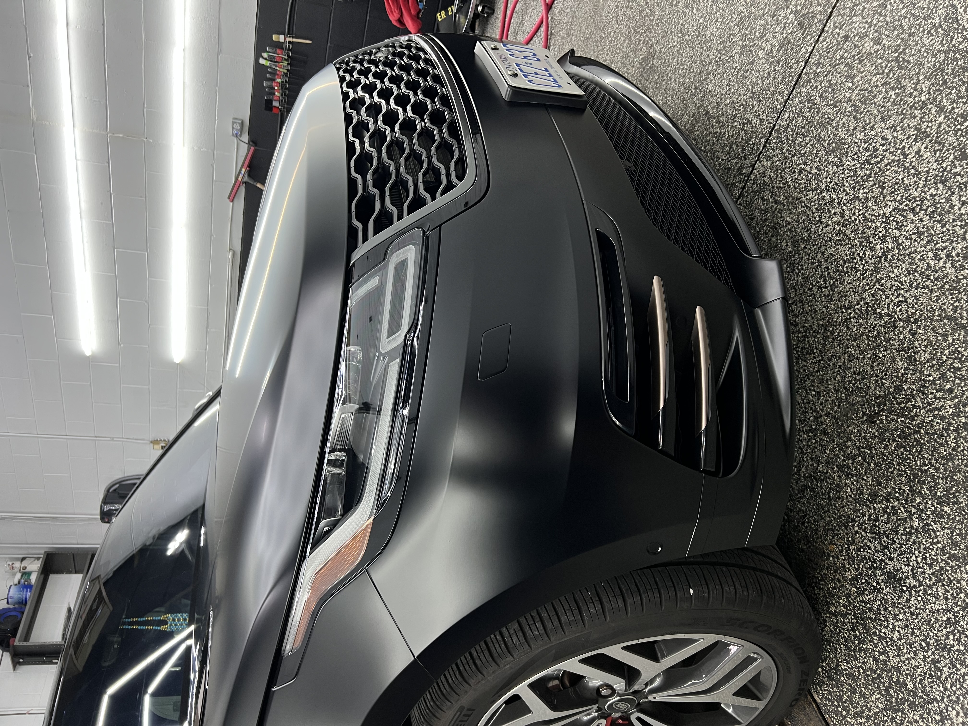 Satin Black Car Vinyl Wrap review 3