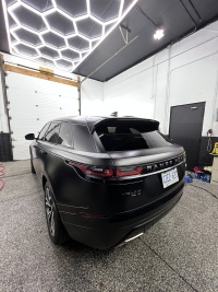 Satin Black Car Vinyl Wrap review 4