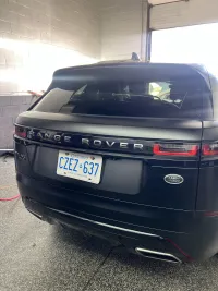 Satin Black Car Vinyl Wrap review 5